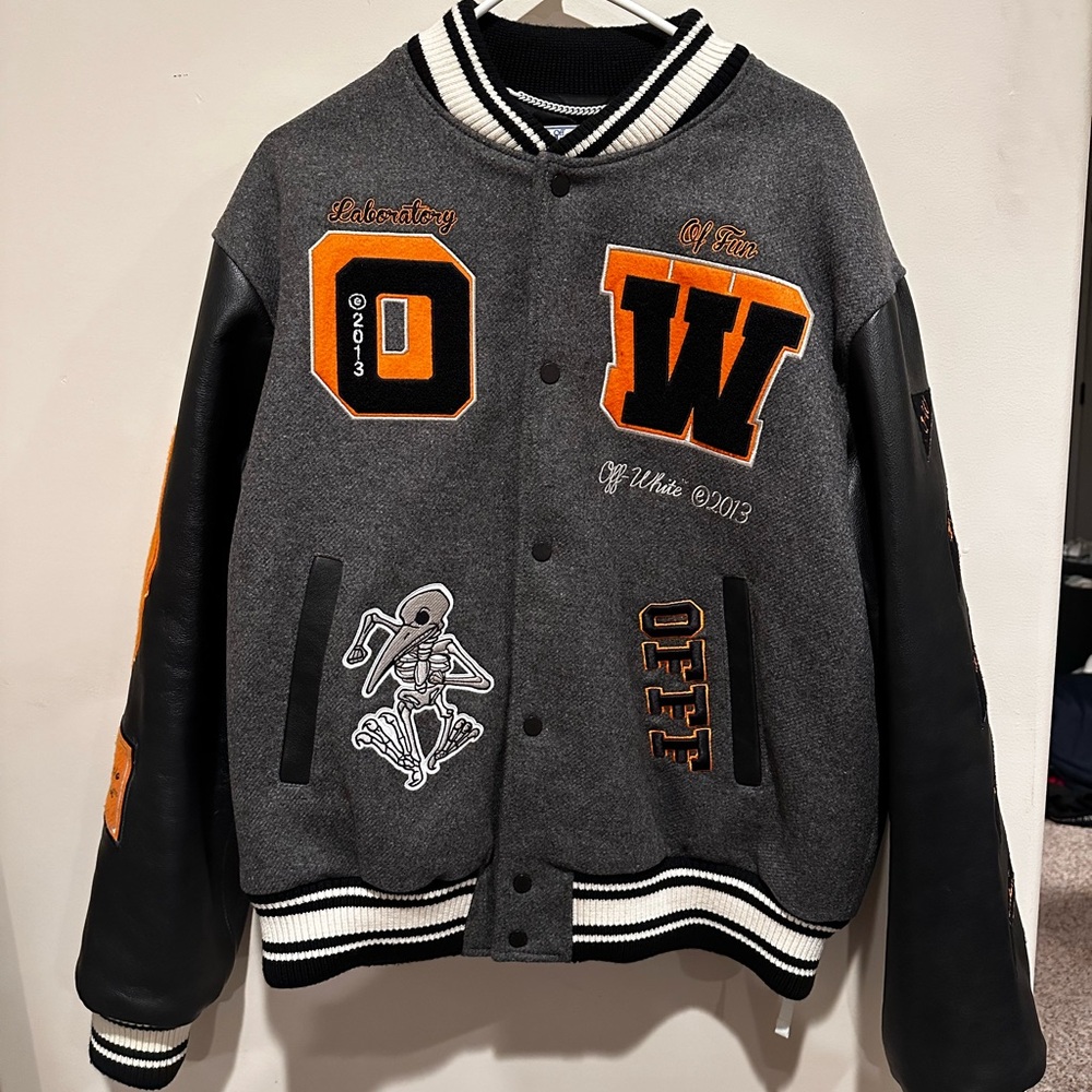 Very rare off white letterman